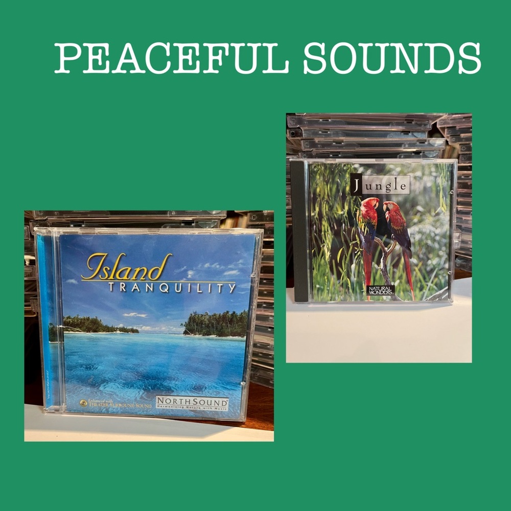 2 CD’s-  Island Tranquility and Jungles